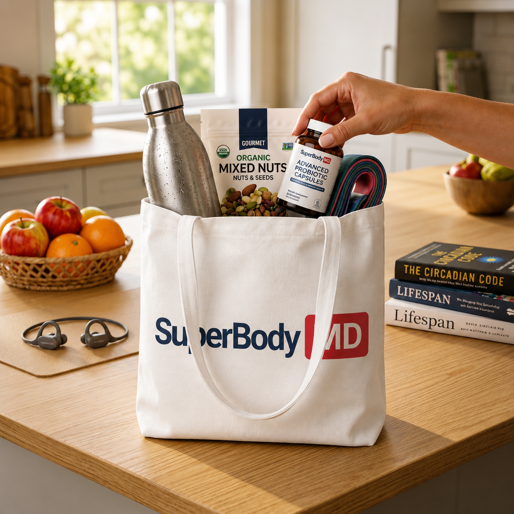 Super Body MD Tote Bag