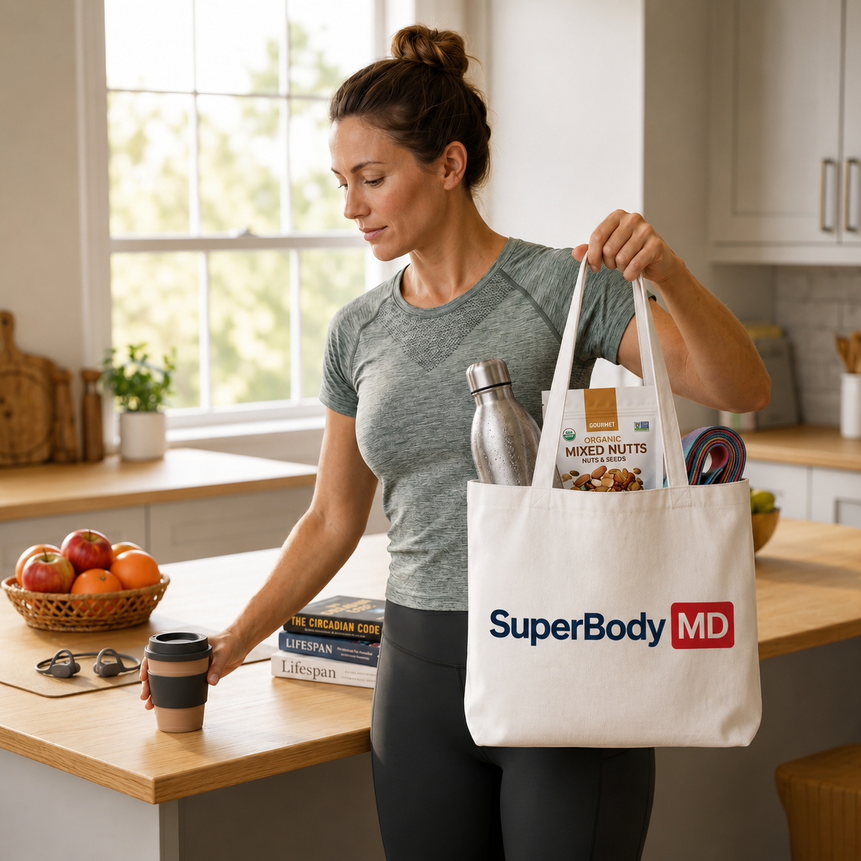 Super Body MD Tote Bag